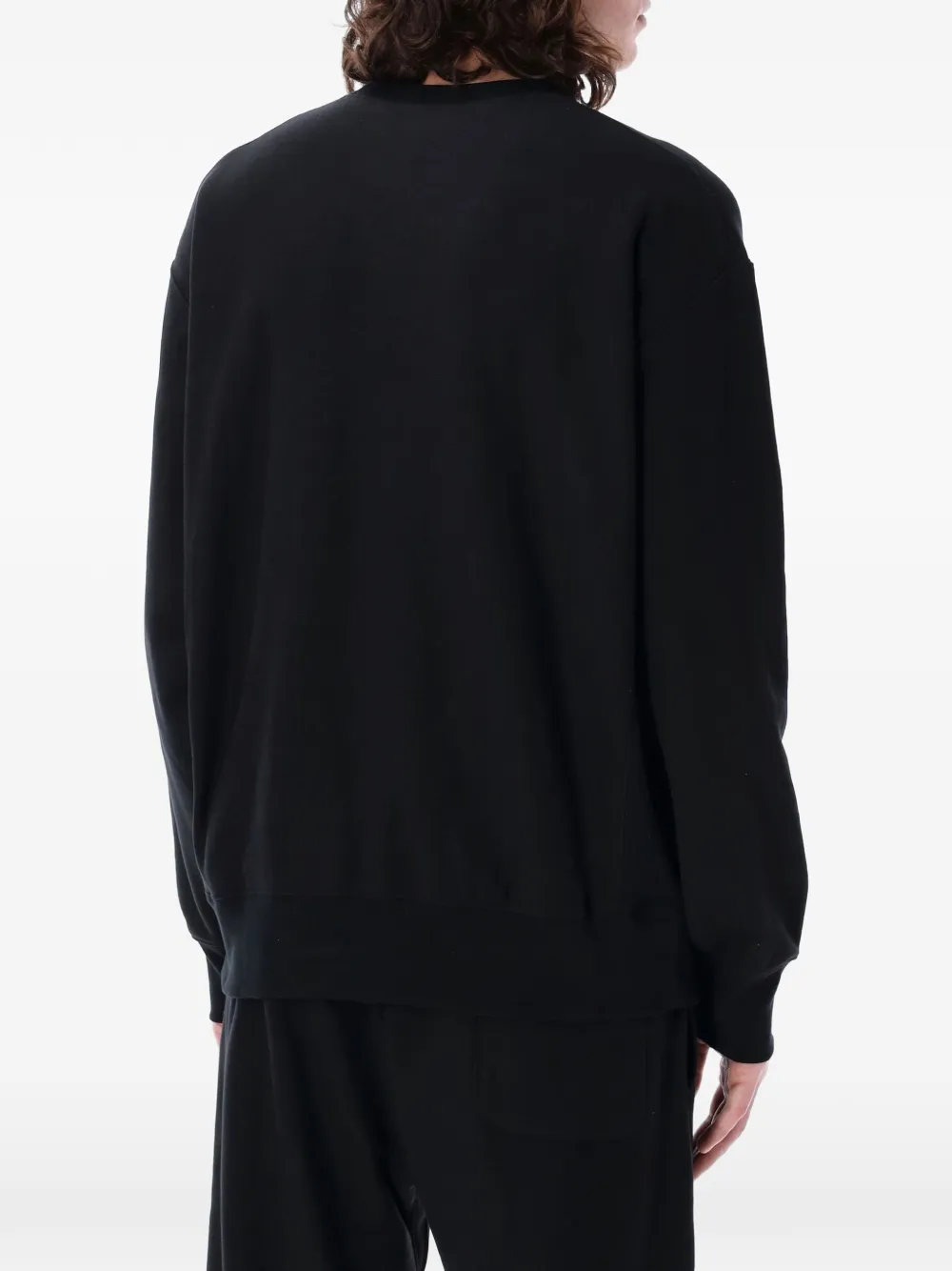 Champion Sweater met logopatch Zwart