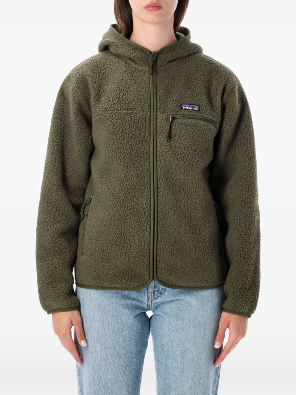 Patagonia Retro Pile hooded jacket - Grün