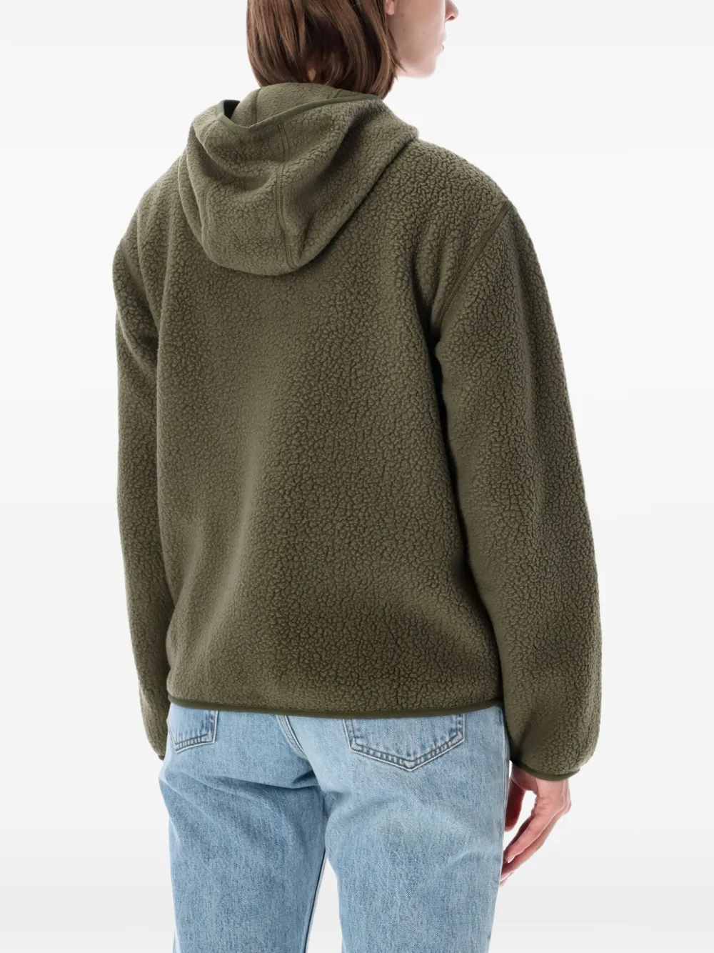 Patagonia Retro Pile jack met capuchon Groen