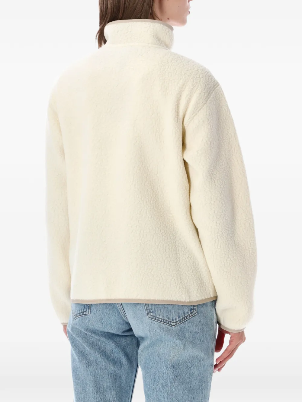 Patagonia Pile jack met rits Beige