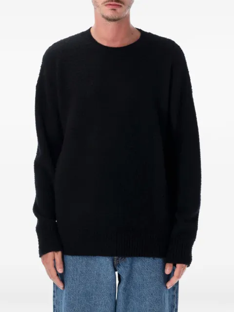 Roberto Collina crew-neck bouclé sweater