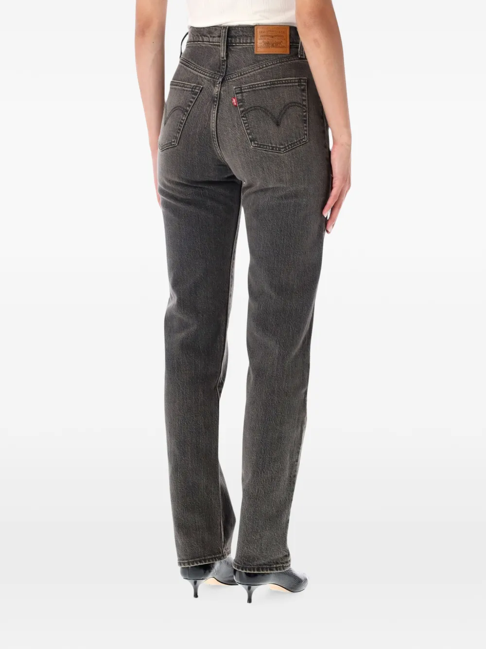 Levi's Straight jeans Grijs