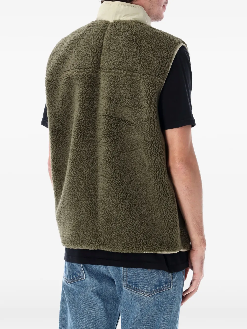 Patagonia Classic Retro-X fleece bodywarmer met rits Groen