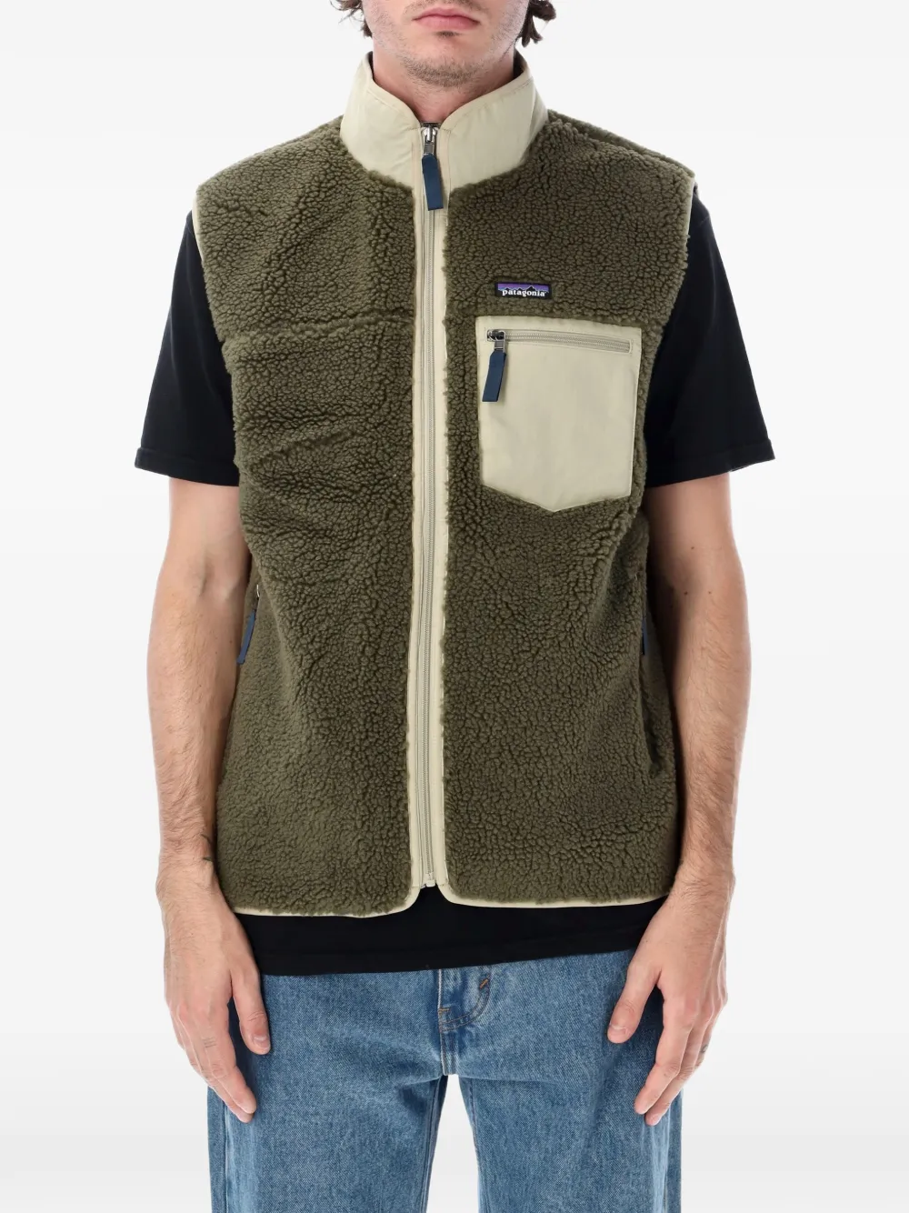Patagonia Classic Retro-X® fleece zip-up gilet - Green