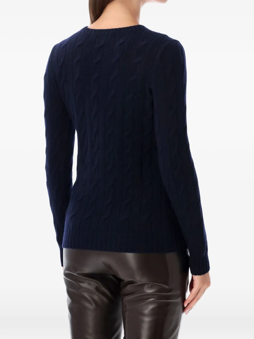 Lauren Ralph Lauren Kabelgebreide trui Blauw