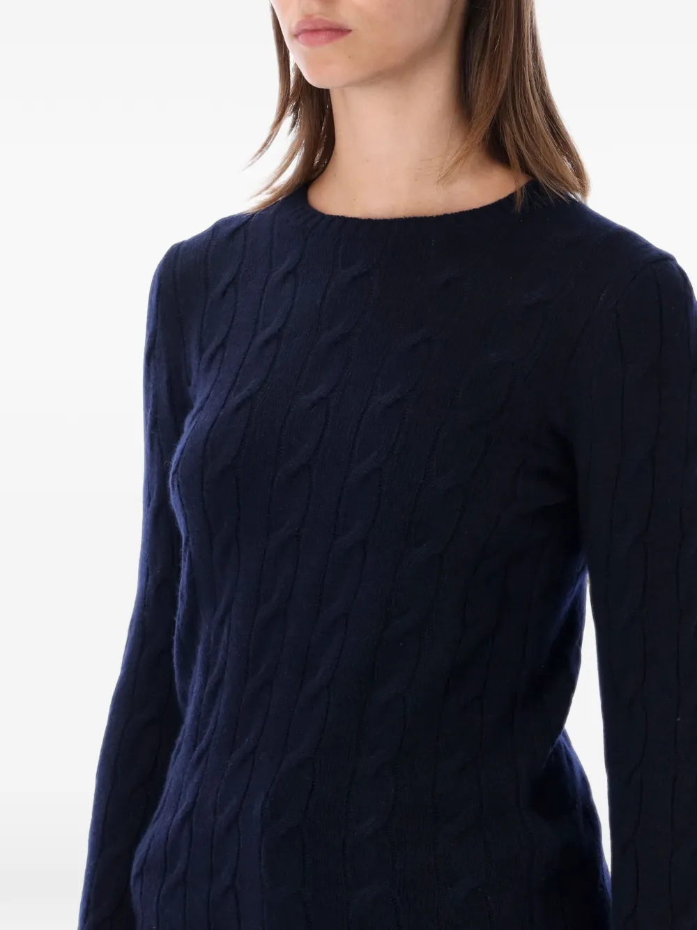 Lauren Ralph Lauren Kabelgebreide trui Blauw