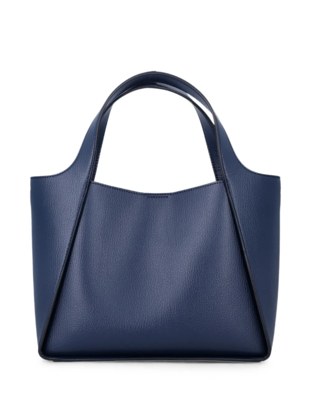 Stella McCartney Crossbody shopper met logo Blauw