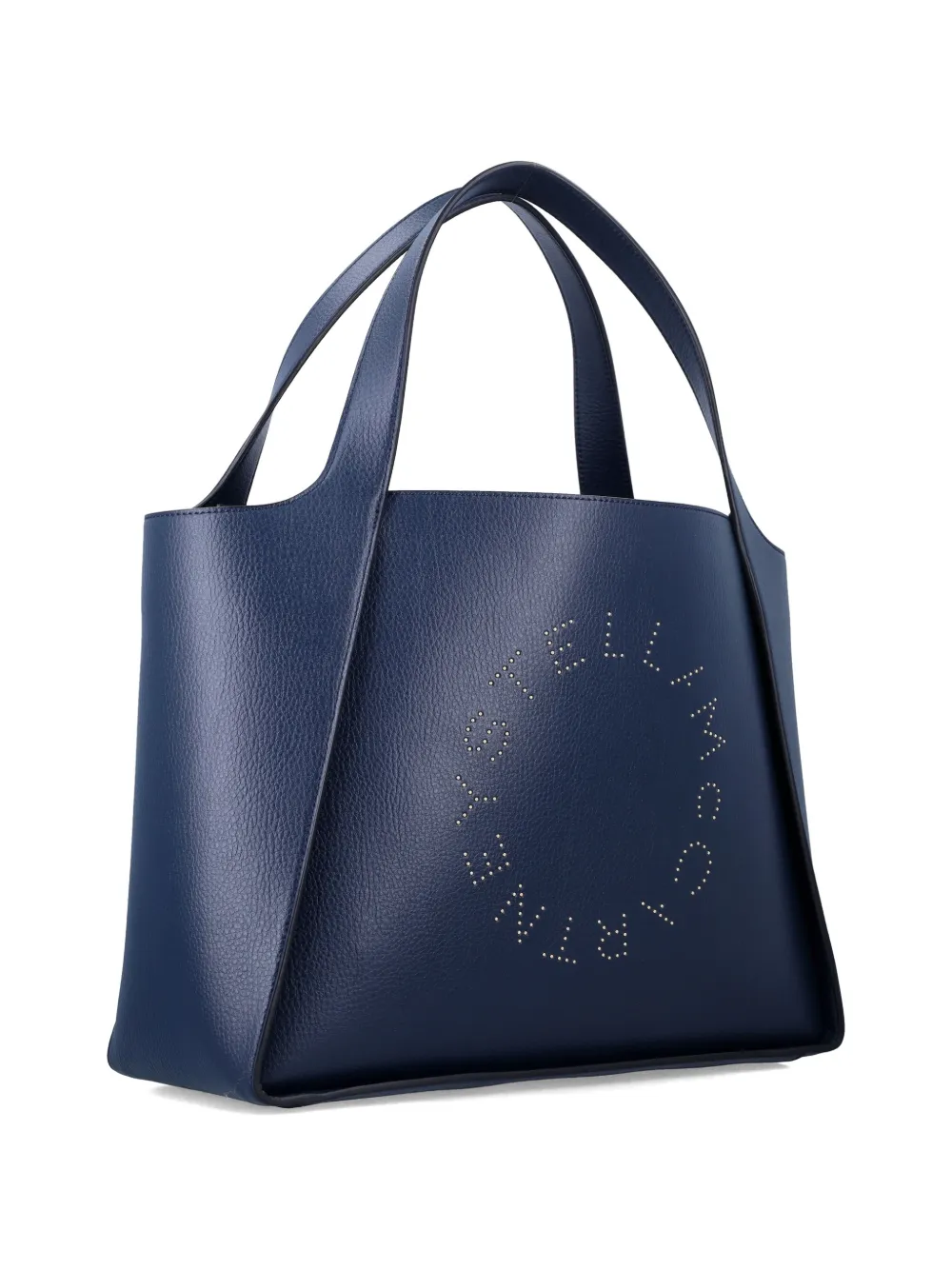 Stella McCartney Stella shopper met logo Blauw