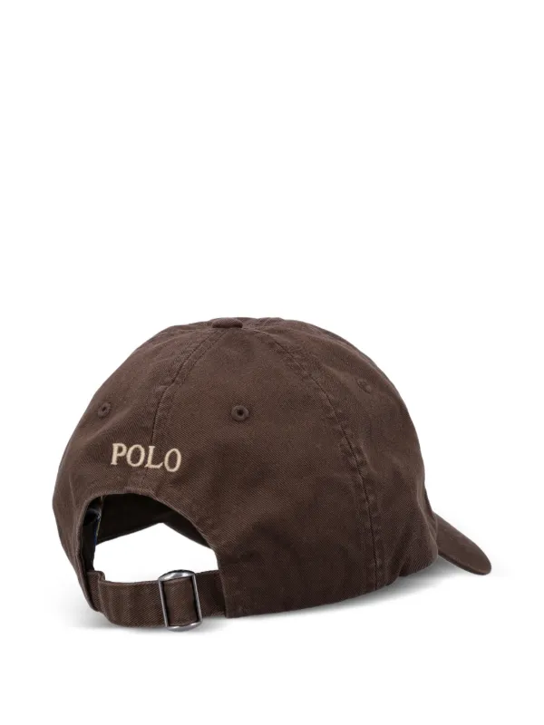 Polo Ralph Lauren Polo Pony Baseball Cap | Brown | FARFETCH display picture 2