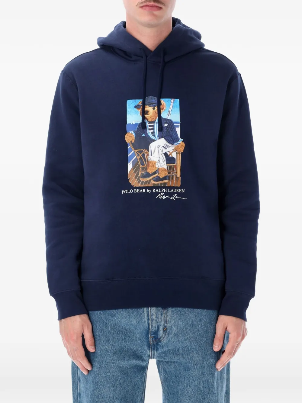 Polo Ralph Lauren Polo Bear graphic hoodie - Blue