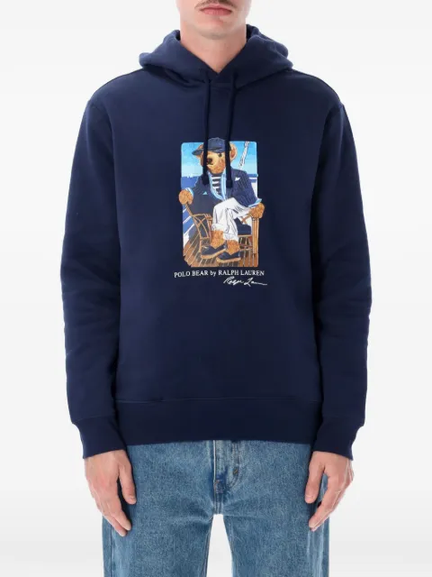 Polo Ralph Lauren Polo Bear graphic-print hoodie