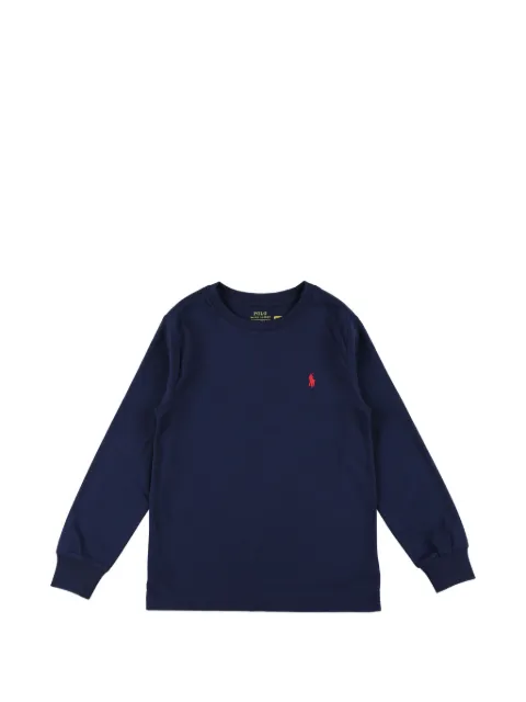 POLO RALPH LAUREN KIDS playera manga larga con logo bordado