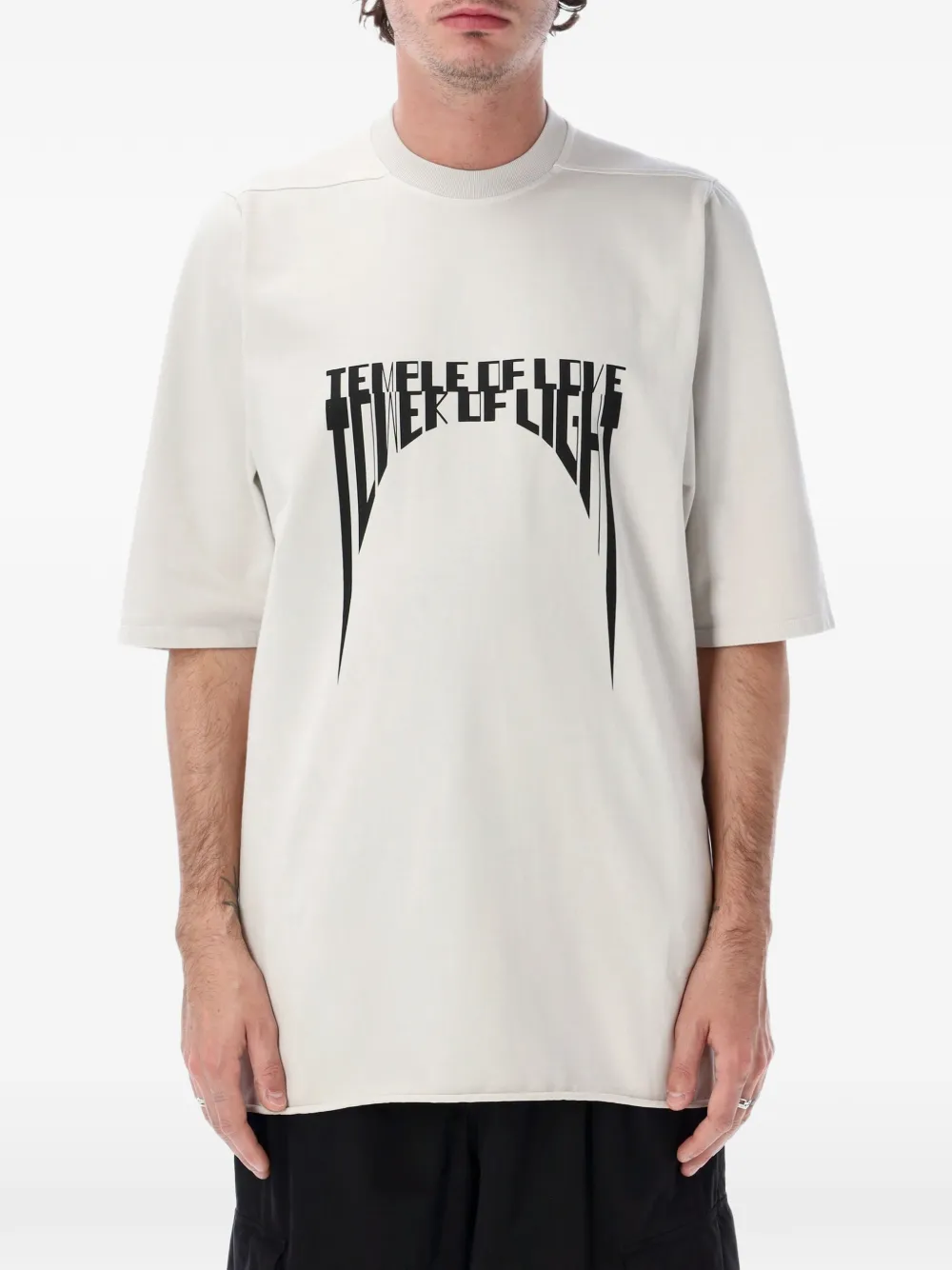 Rick Owens DRKSHDW Jumbo SS T-shirt Beige