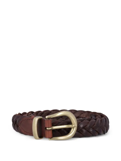 MANCINI 1979 braided leather belt