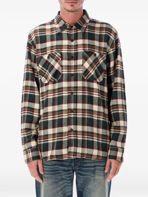 Filson check-print flannel shirt