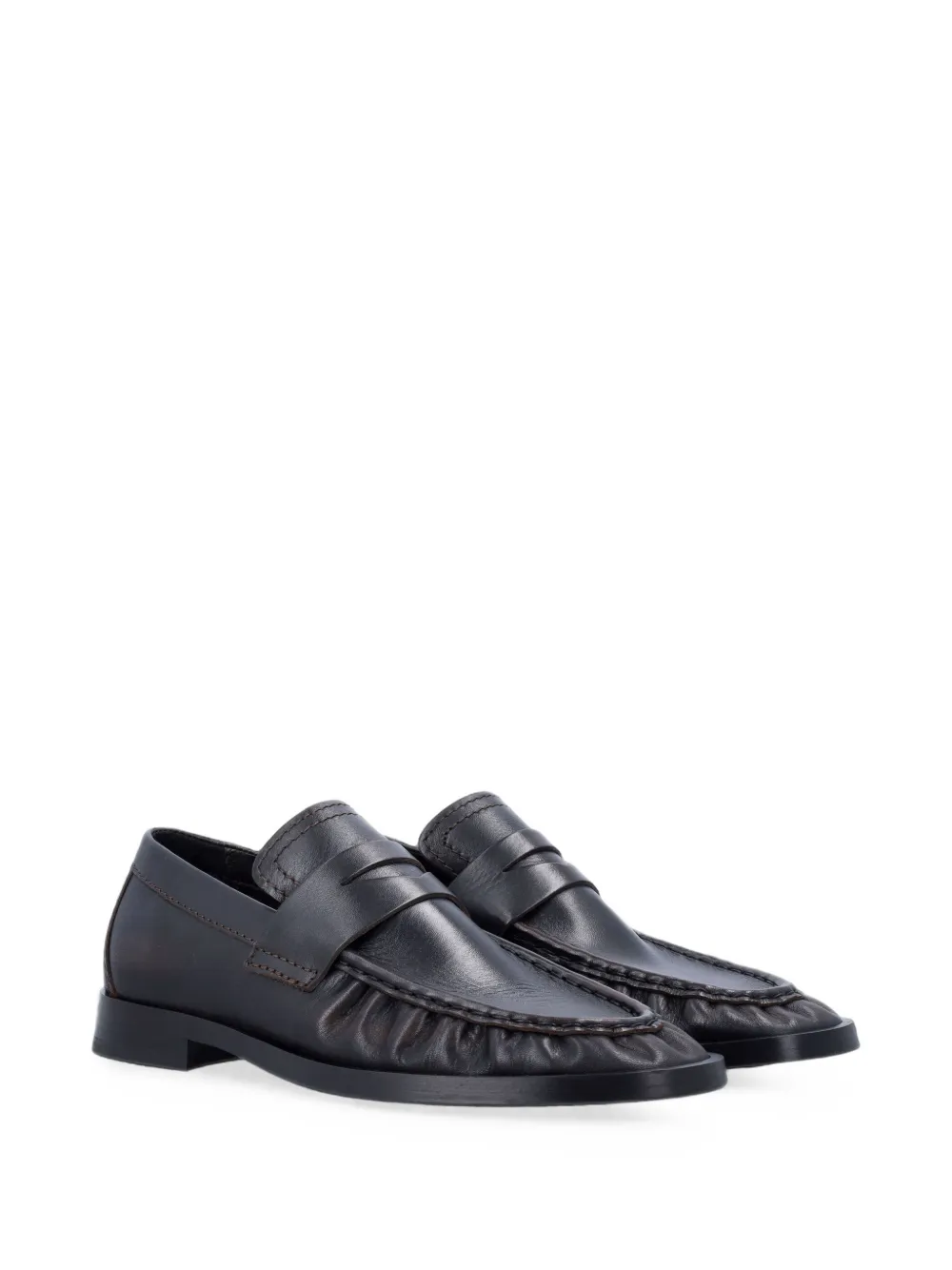 Miista Zita leather loafers Bruin
