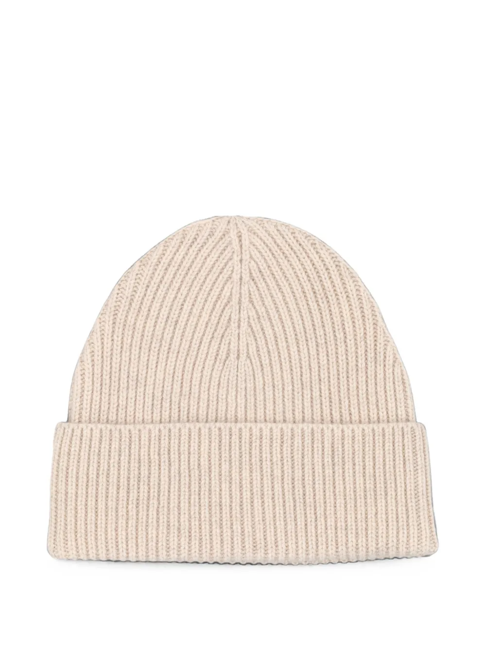 Carhartt WIP Ribgebreide muts Beige