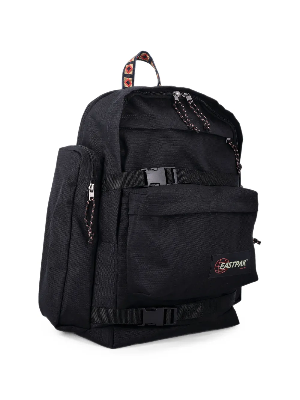 Eastpak Killington rugzak met gespband en logo-patch Zwart