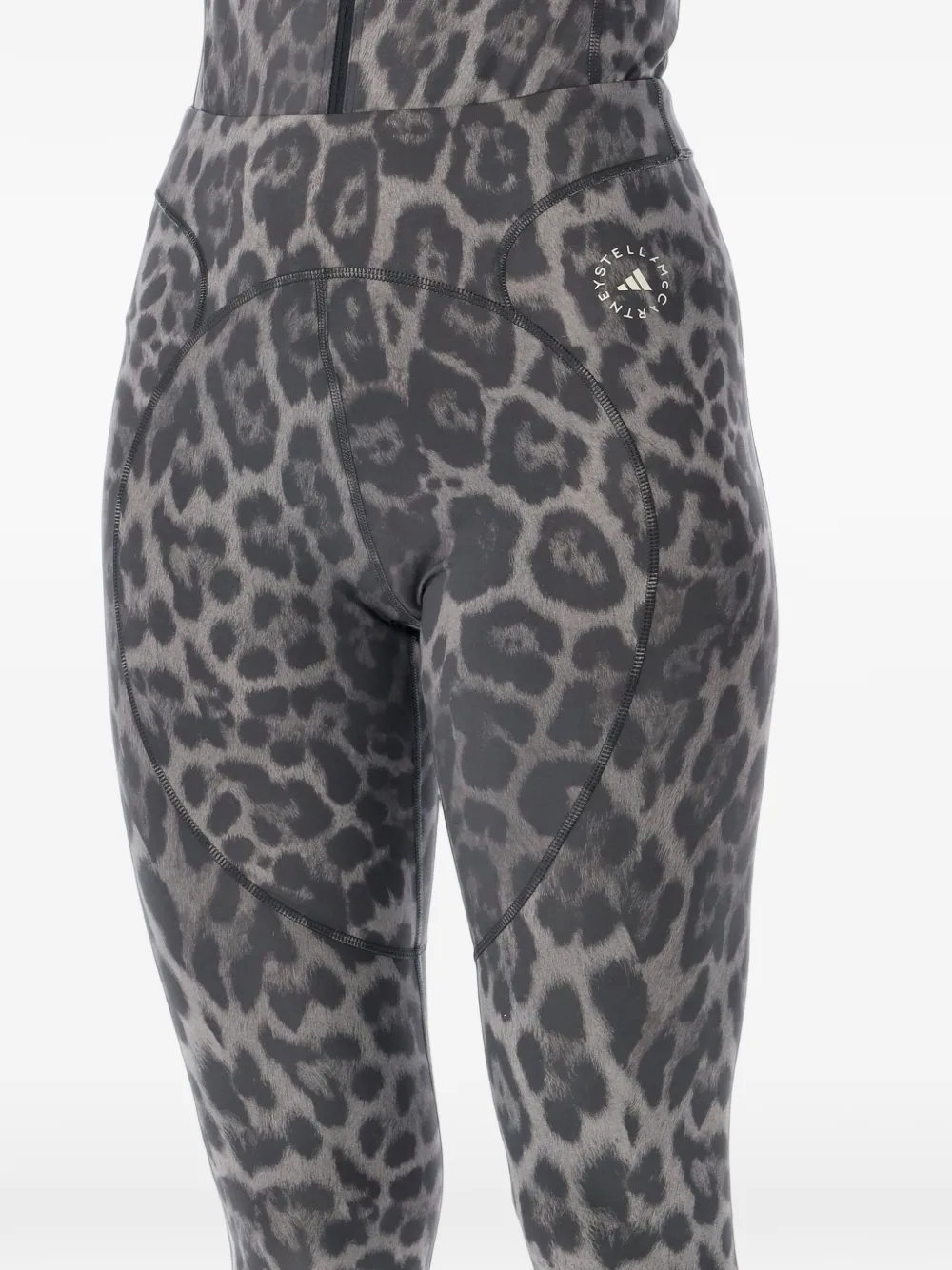adidas by Stella McCartney x Stella McCartney legging met luipaardprint Grijs