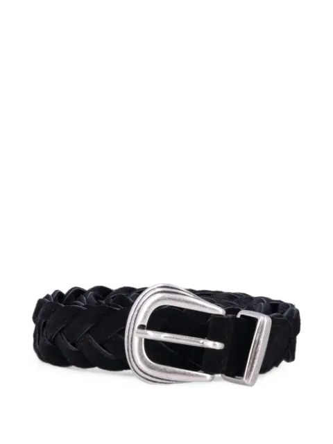 MANCINI 1979 John braided suede belt