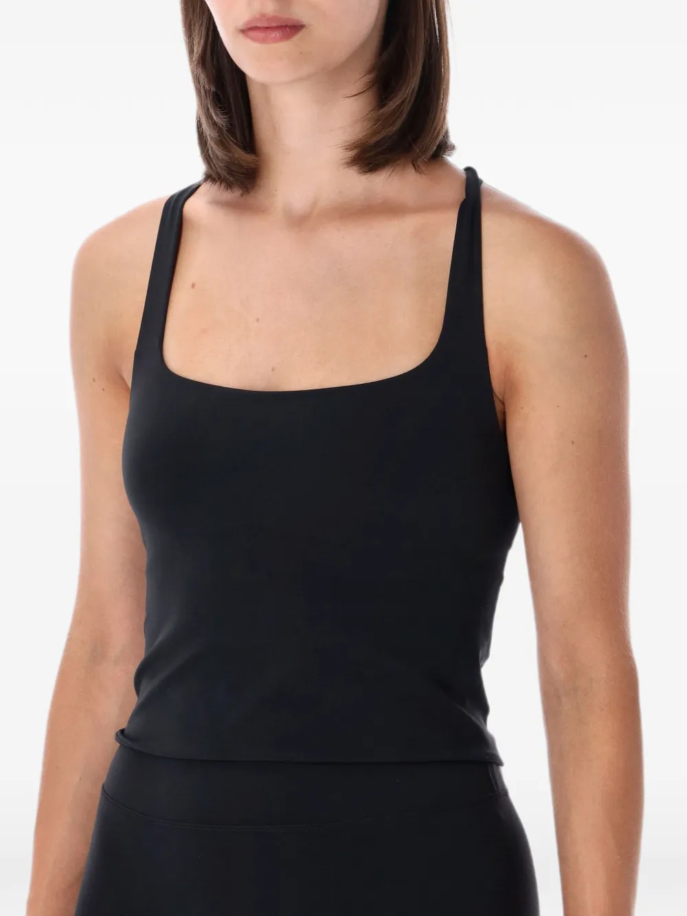 Nike Zenvy light-support sports bra tank Zwart