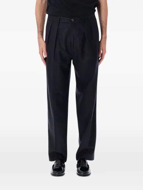 Nine In The Morning Kai pleated straight-leg trousers