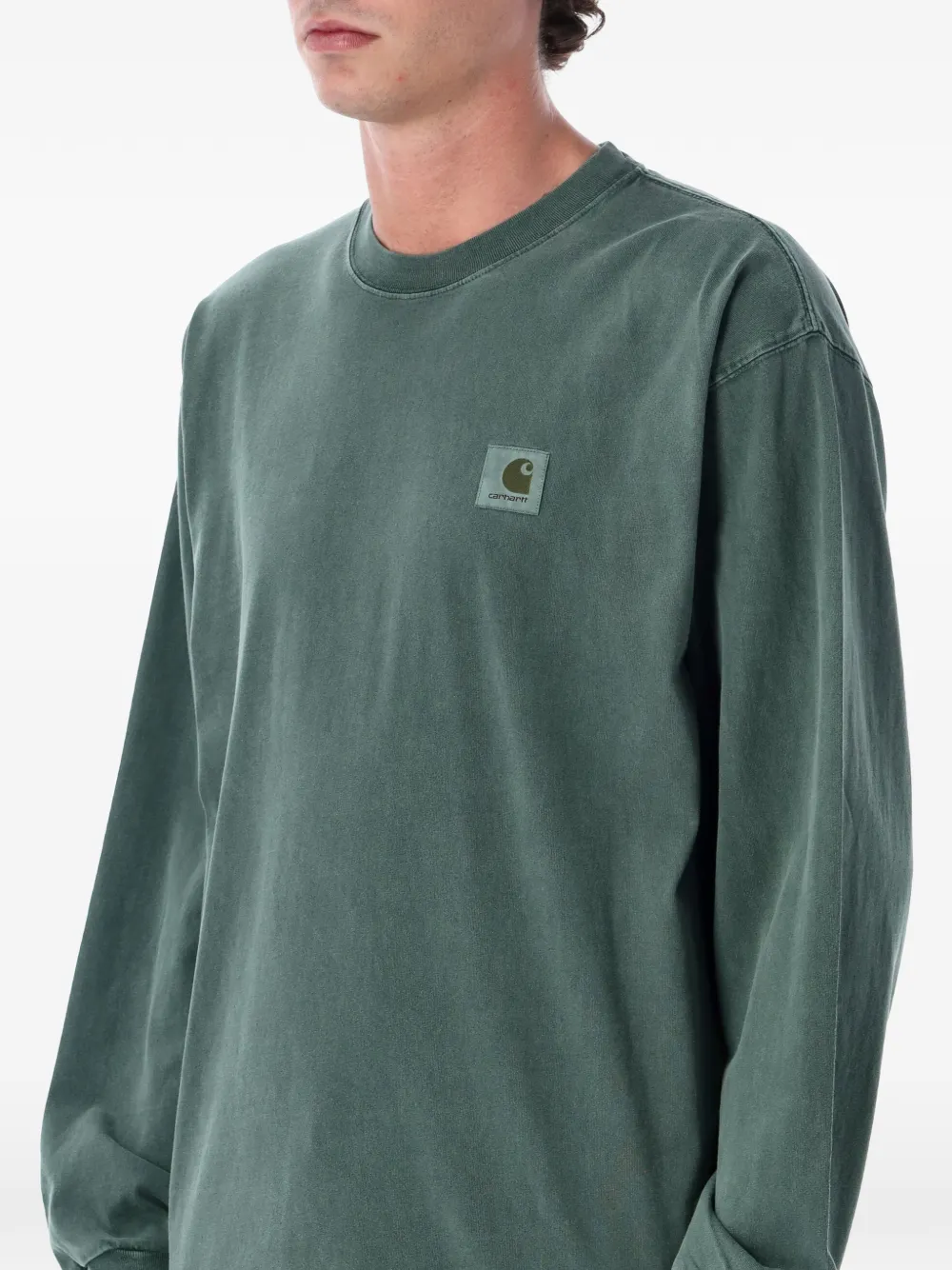 Carhartt WIP T-shirt met lange mouwen Groen