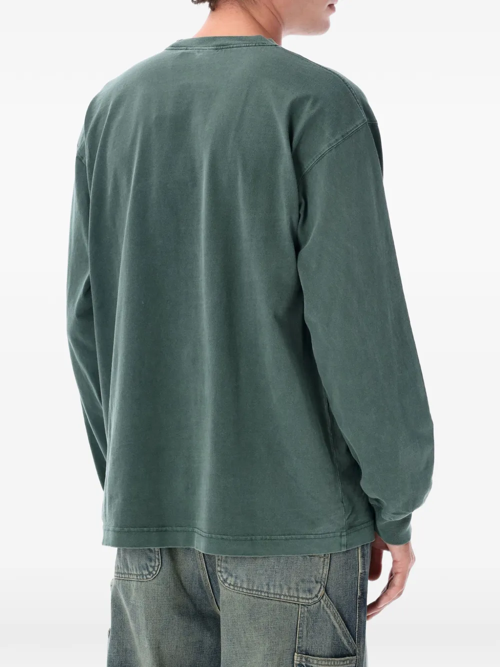 Carhartt WIP T-shirt met lange mouwen Groen