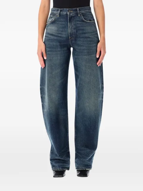 Haikure jeans tapered Bibi con efecto deslavado y whiskering