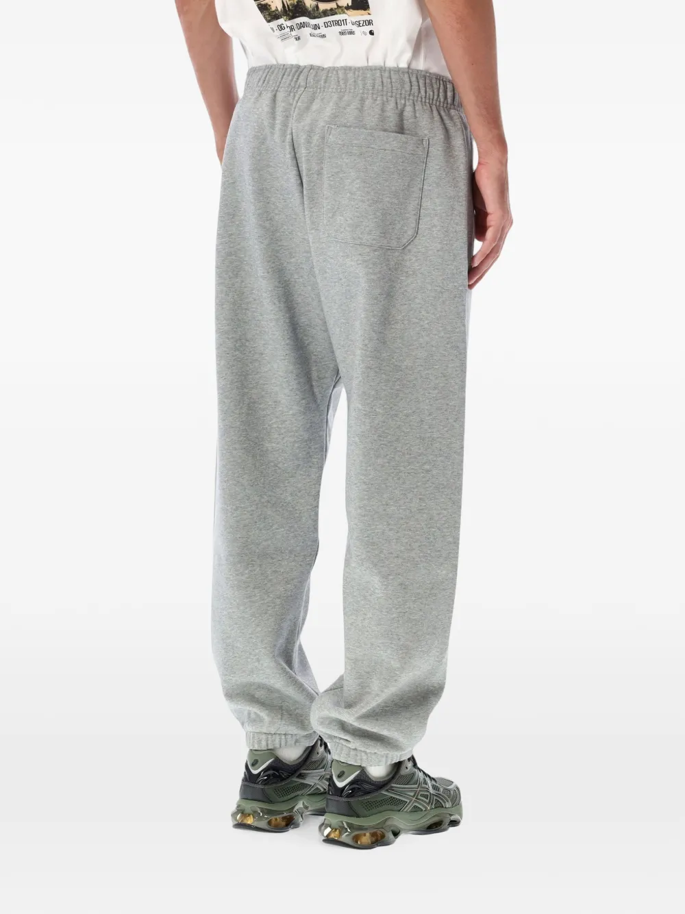 Carhartt WIP Chase trainingsbroek met geborduurd logo Grijs