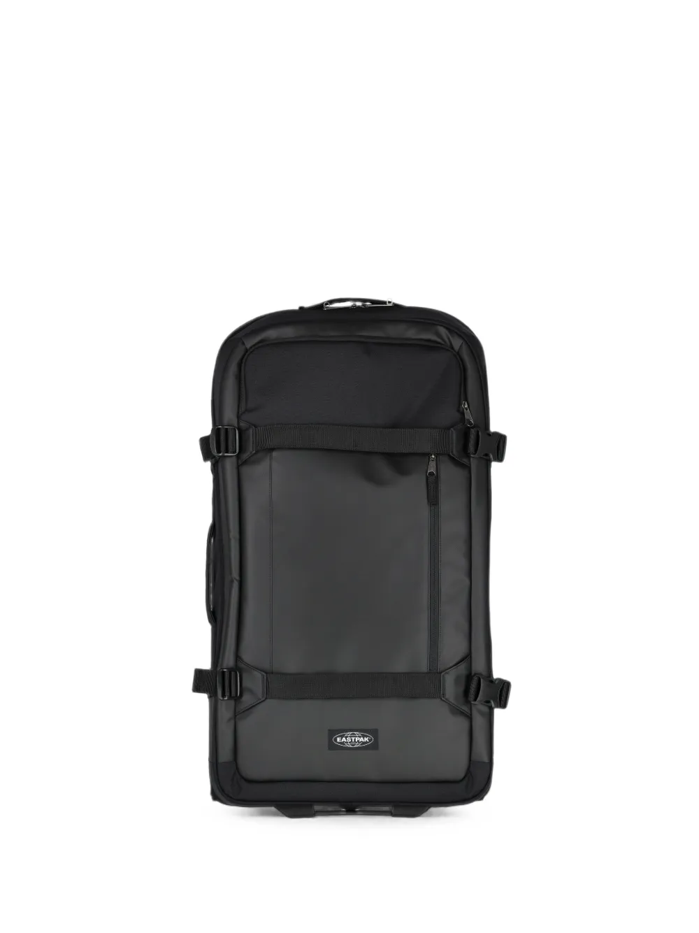 Eastpak large Transit'r Pro logo-patch buckled travel trolley - Nero