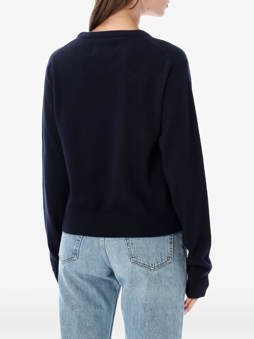 extreme cashmere March trui met ronde hals Blauw