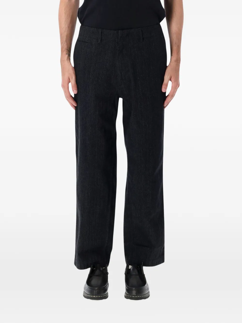Nanamica straight-leg jeans - Nero
