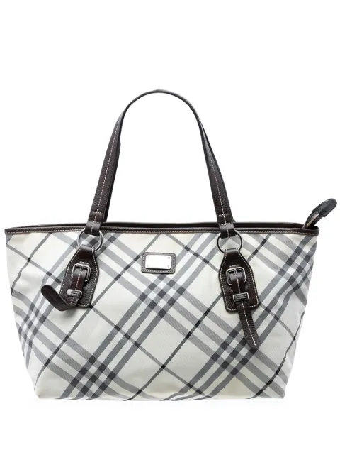 Burberry Pre-Owned 2000-2017 Nova Check Canvas tote bag