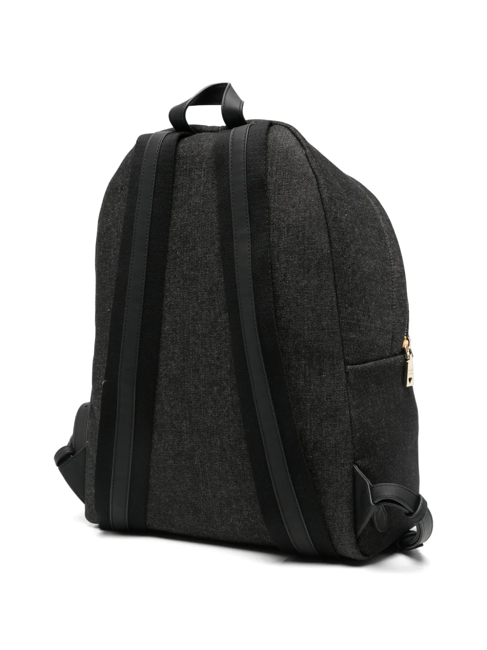 Love Moschino Rugzak met logopatch Zwart