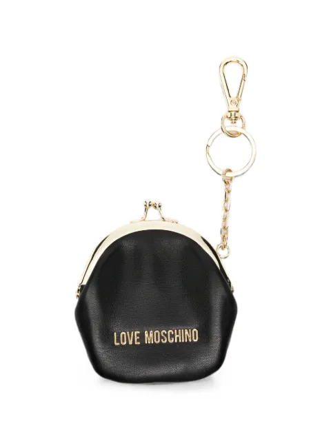 Love Moschino logo-plaque clip-fastening wallet