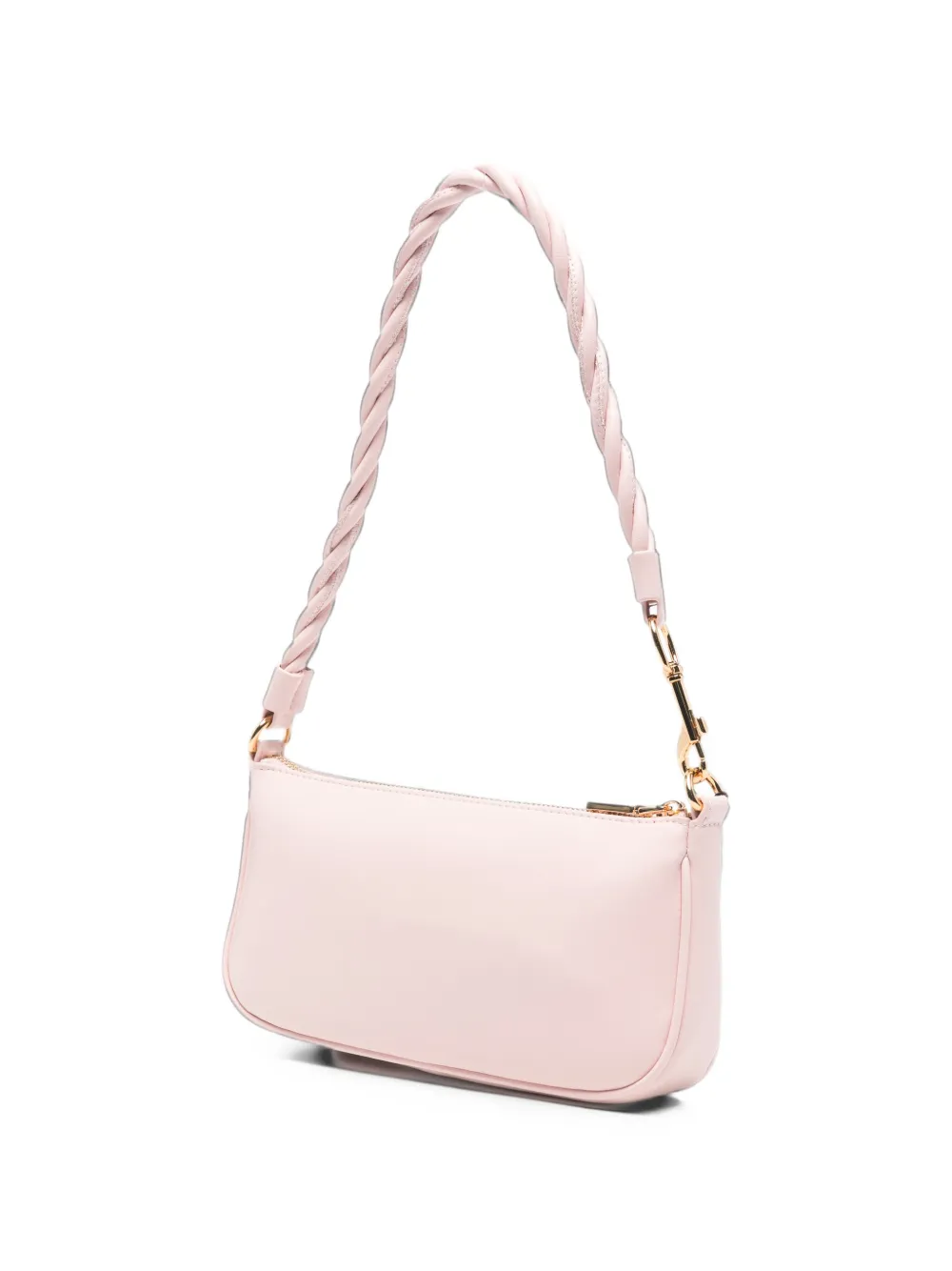 Love Moschino logo-plaque heart-patch tote bag Roze