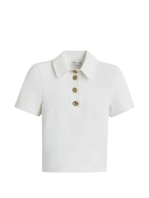 Scanlan Theodore Poppy decorative-button shirt