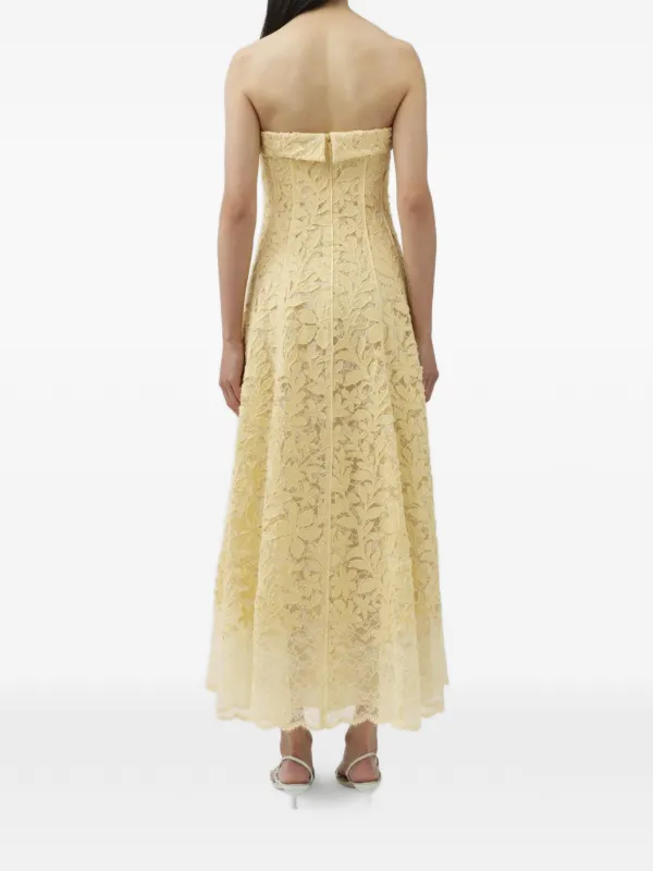 yellow lace overlay dress Buy Friends Like These Yellow Lace Long sleeve Mini Dress from Next USA