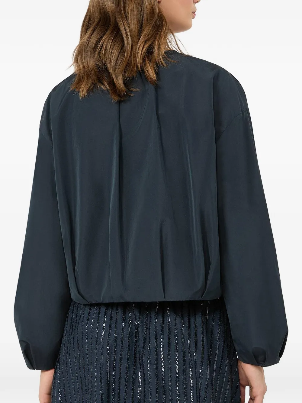 Weekend Max Mara Cropped jack met rits Blauw