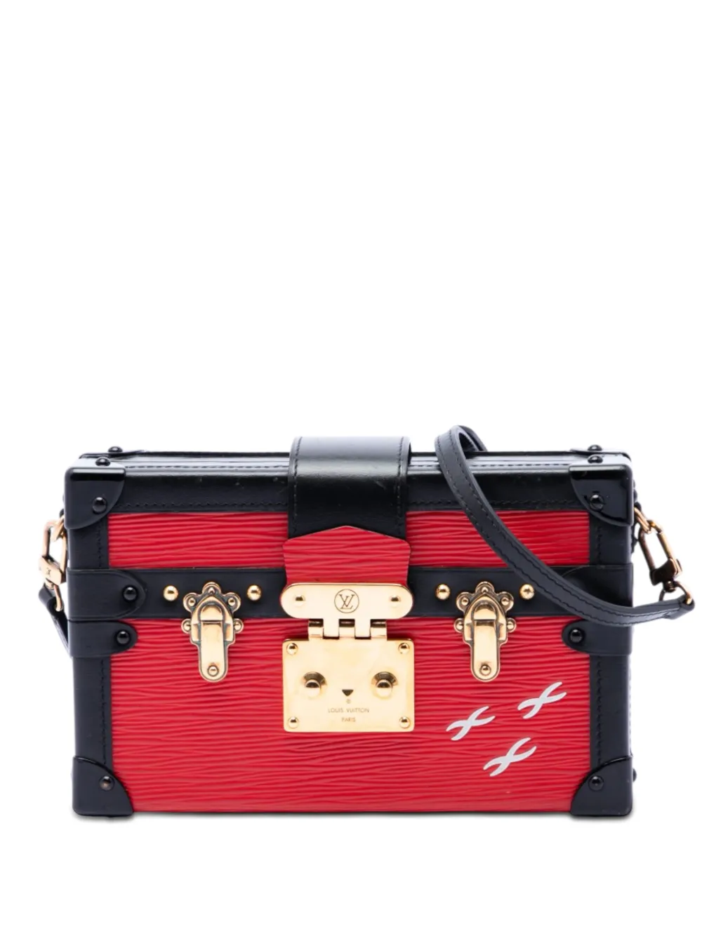 Louis Vuitton Pre-Owned 2018 Epi Petit Malle crossbody bag - Rosso