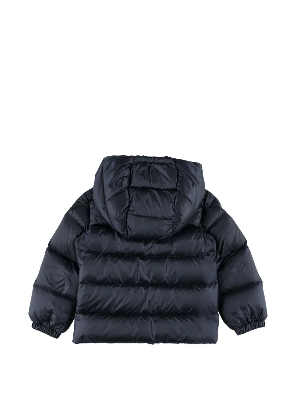 Moncler Enfant Gevoerd jack met capuchon Blauw