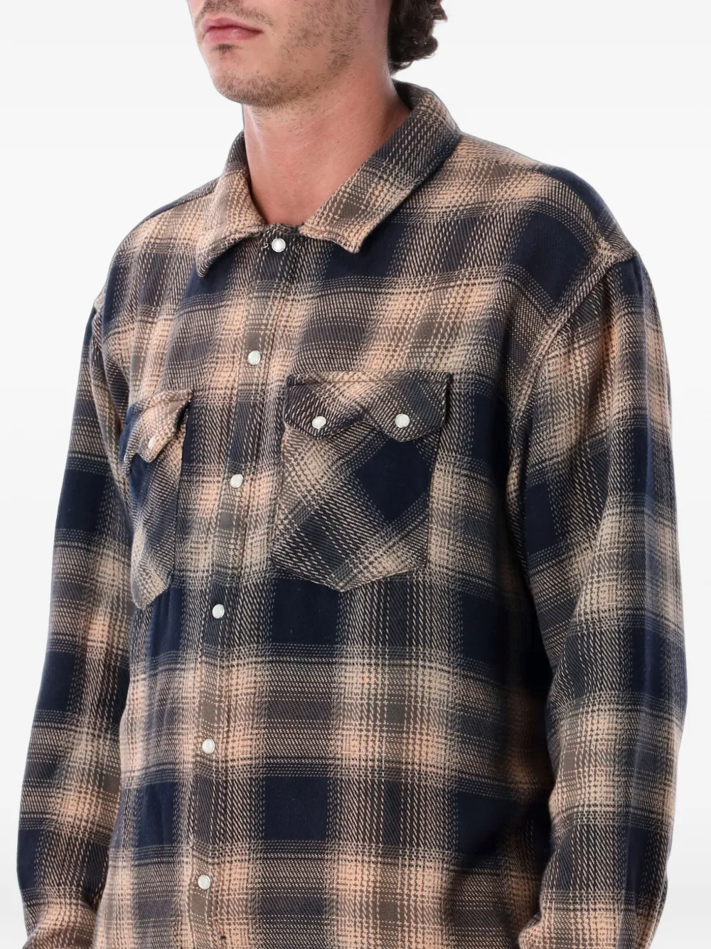 Levi's Geruit overhemd Blauw