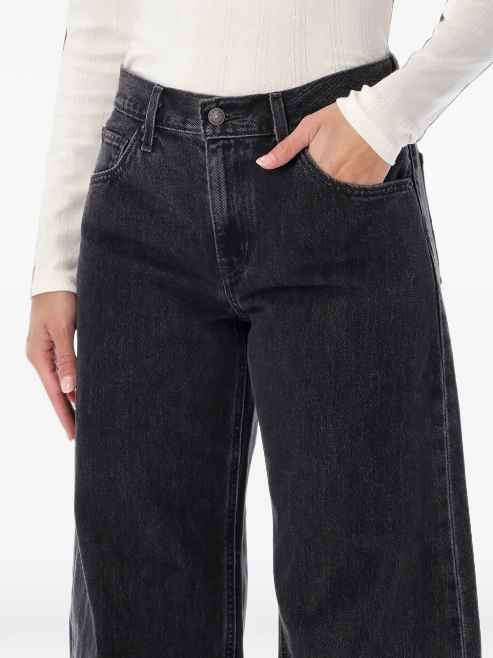 Levi's Teardrop jeans Zwart
