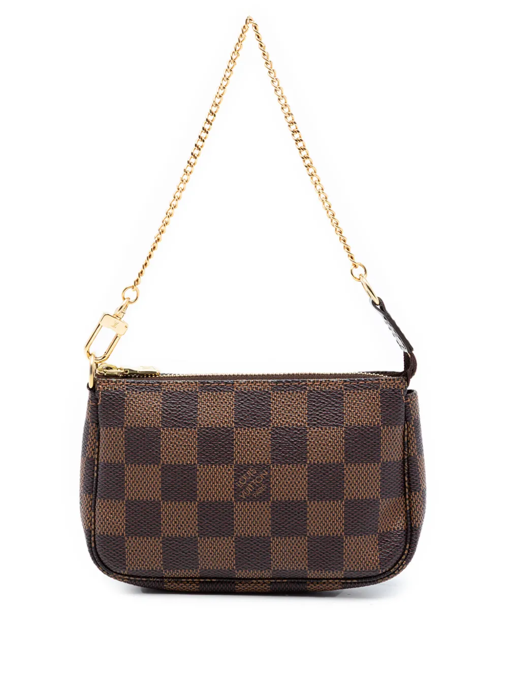 Louis Vuitton Pre-Owned 2006 Damier Ebene Mini Pochette Accessoires handbag - Braun