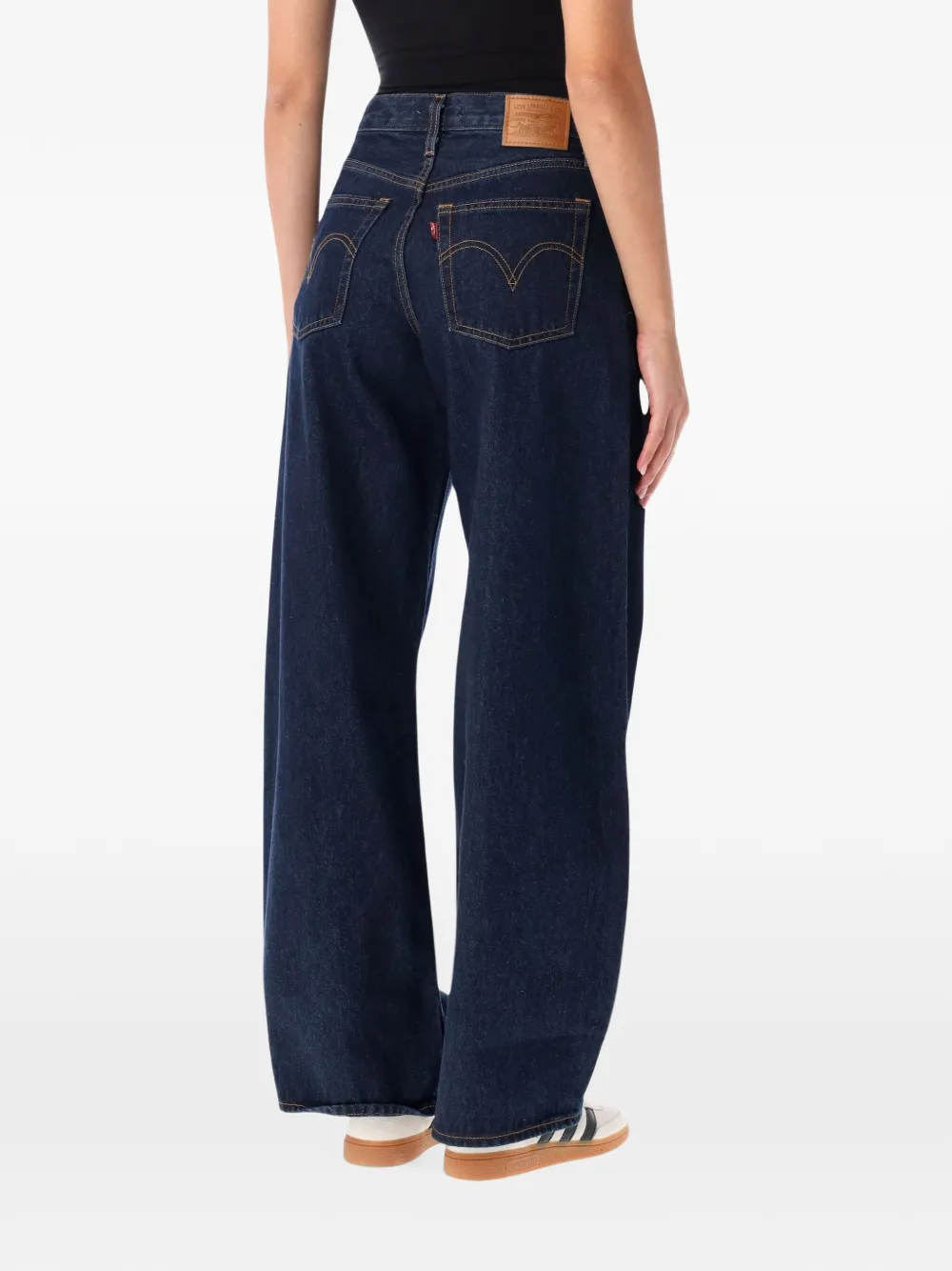 Levi's Jeans met wijde pijpen Blauw