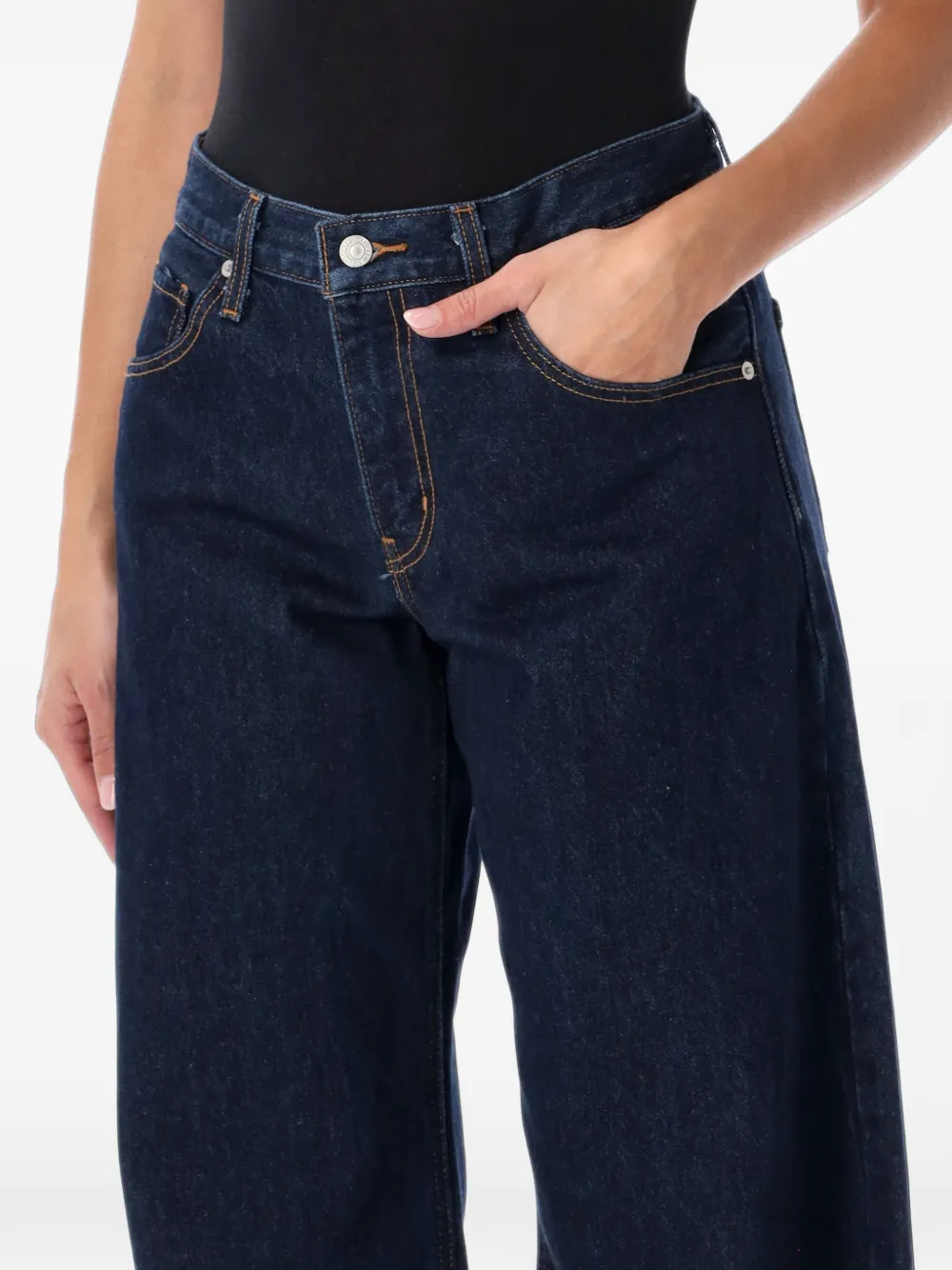 Levi's Jeans met wijde pijpen Blauw