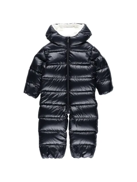 Moncler Enfant quilted hooded snowsuit