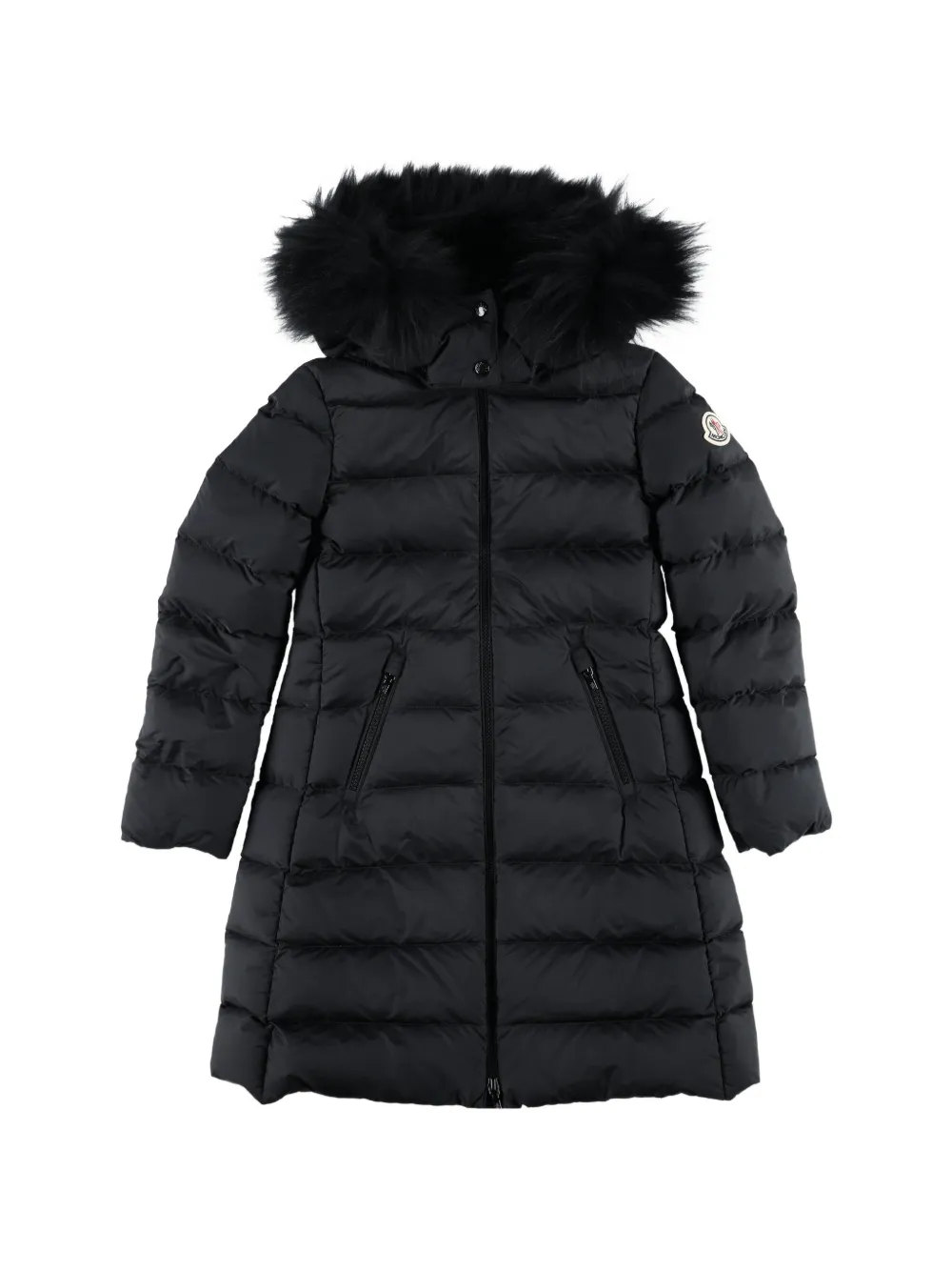 Moncler Enfant padded coat Zwart