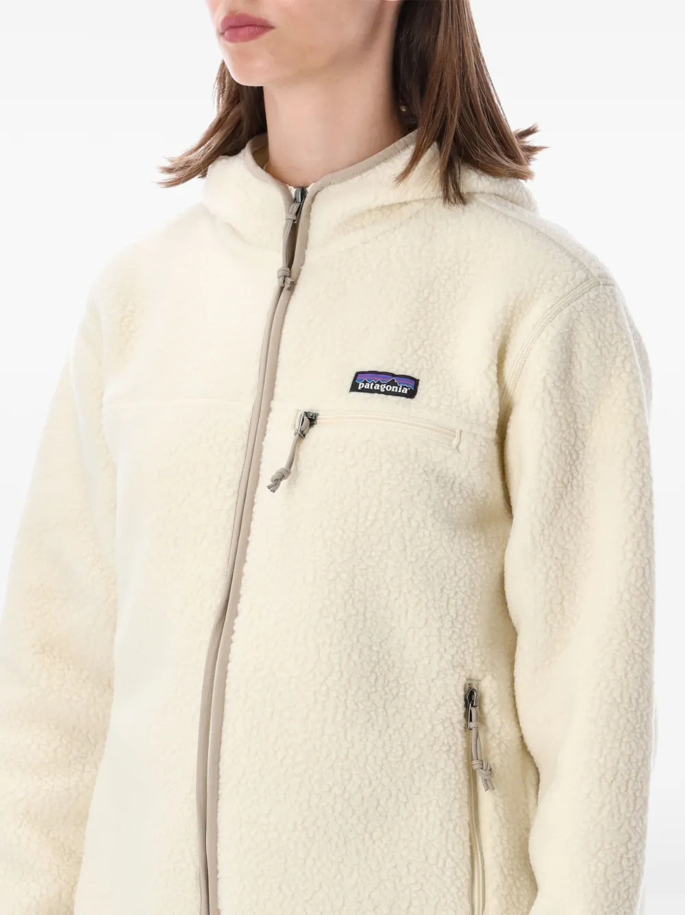 Patagonia Jack met textuur Wit